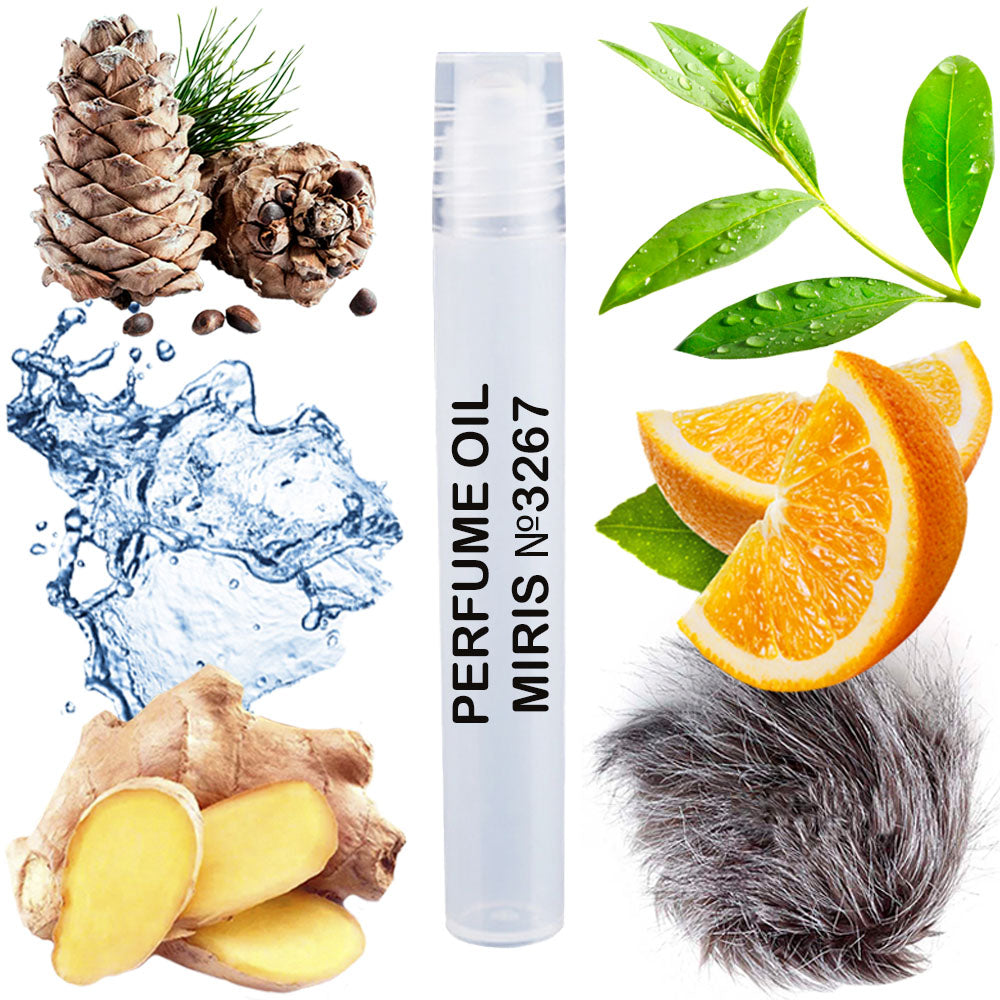 MIRIS Perfume Oil No. 3267 | Inspired | Unisex For Women and Men | Roll-On Alcohol Free | 0.34 Fl Oz