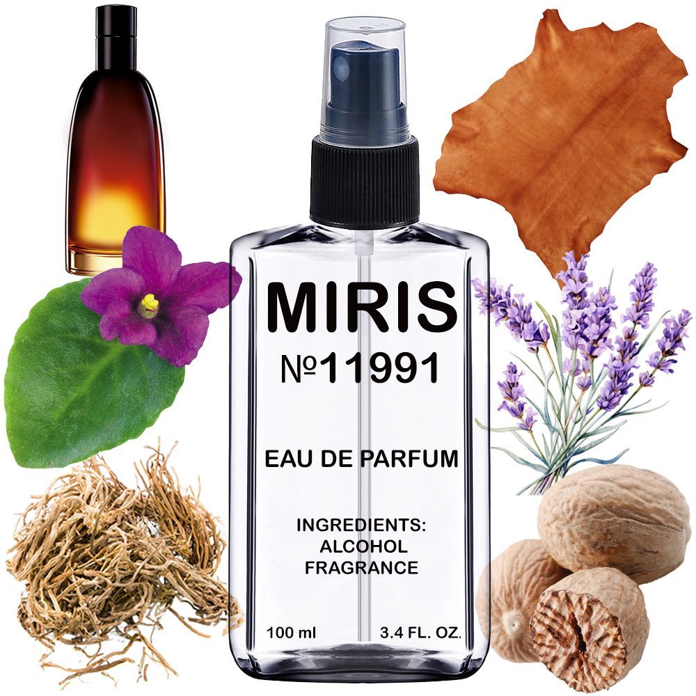 MIRIS No. 11991, Inspired by Fahrenheit, Long-Lasting Eau de Parfum for Men, Spray 3.4 Fl Oz / 100 ml