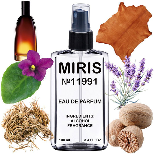 MIRIS No. 11991, Inspired by Fahrenheit, Long-Lasting Eau de Parfum for Men, Spray 3.4 Fl Oz / 100 ml