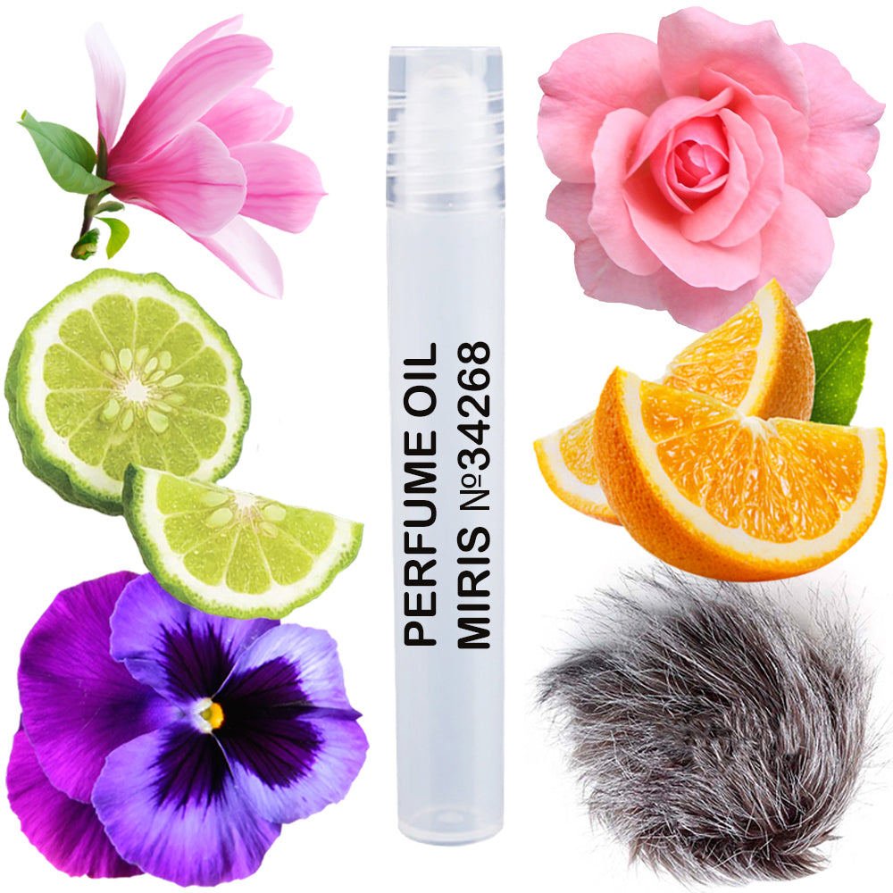 MIRIS Perfume Oil No. 34268 | Inspired | Unisex For Women and Men | Roll-On Alcohol Free | 0.34 Fl Oz