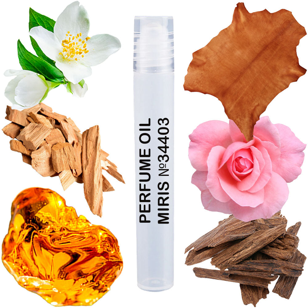MIRIS Perfume Oil No. 34403 | Inspired | Unisex For Women and Men | Roll-On Alcohol Free | 0.34 Fl Oz