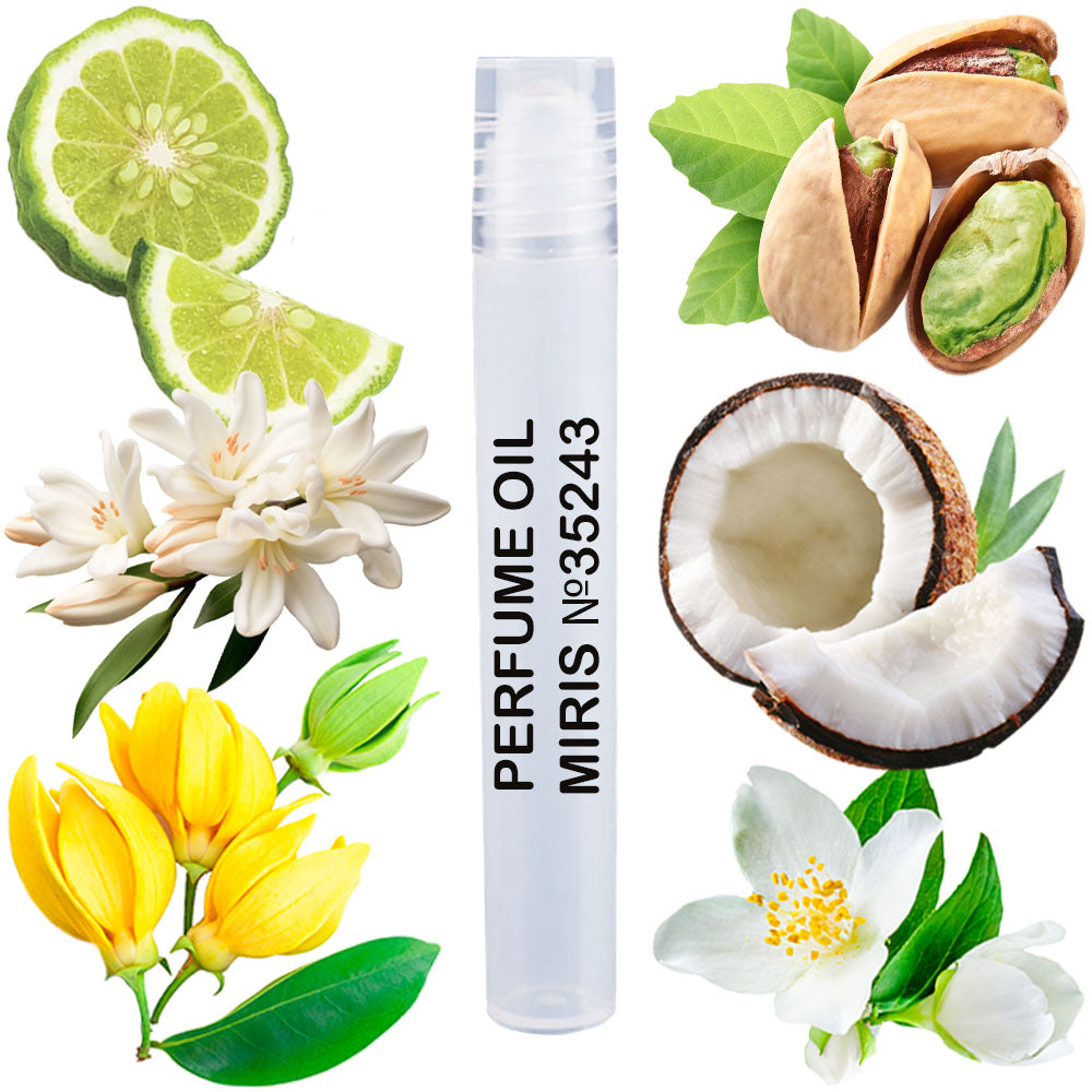 MIRIS Perfume Oil No. 35243 | Inspired | Unisex For Women and Men | Roll-On Alcohol Free | 0.34 Fl Oz