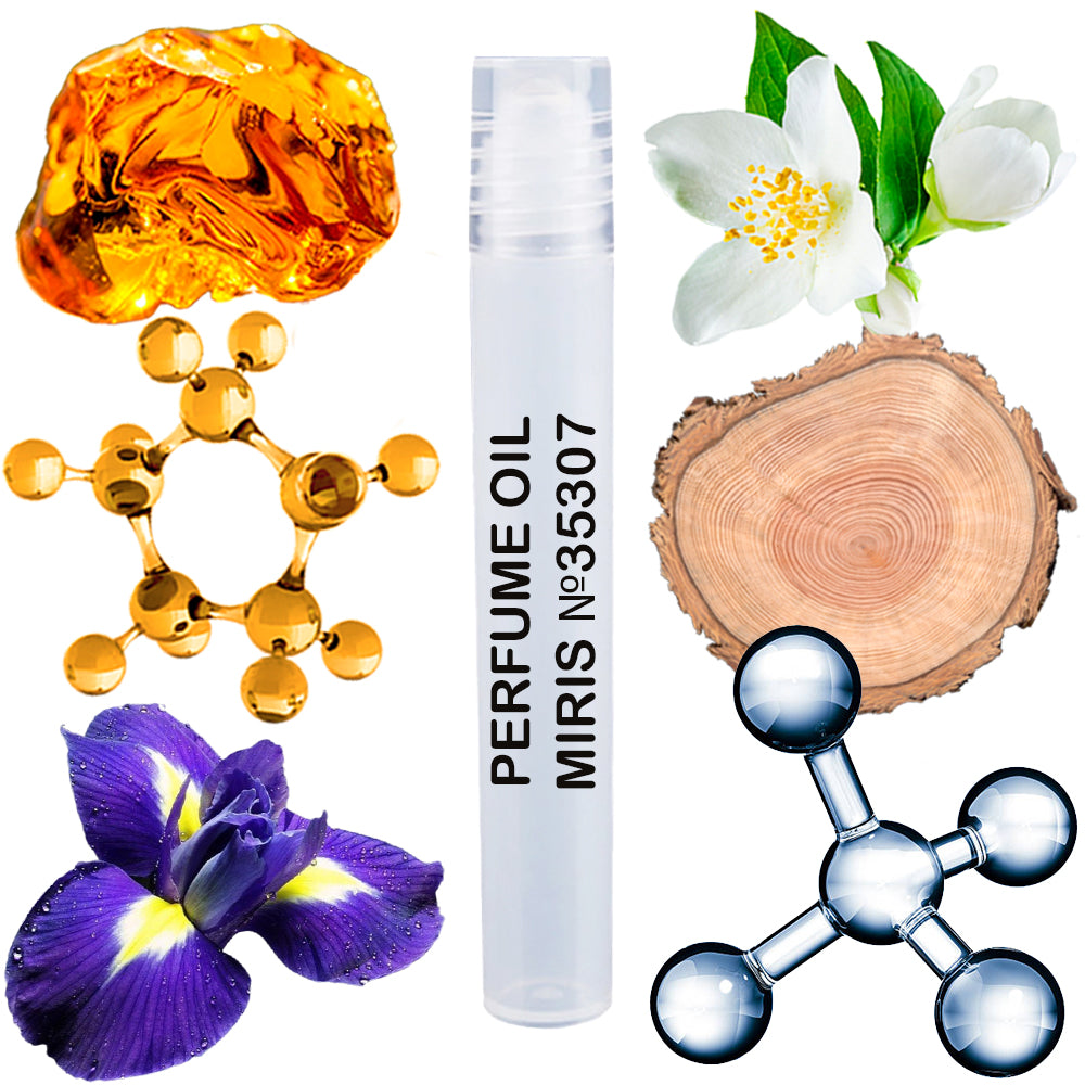 MIRIS Perfume Oil No. 35307 | Inspired | Unisex For Women and Men Roll-On Alcohol Free | 0.34 Fl Oz