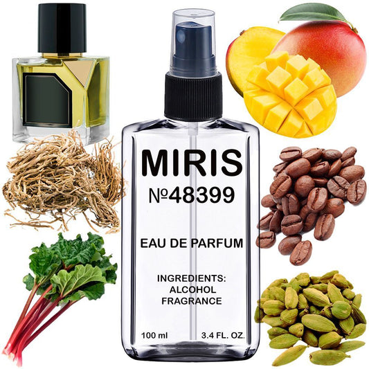 MIRIS No. 48399, Inspired by Narcos'is, Long-Lasting Eau de Parfum Unisex for Women and Men, Spray 3.4 Fl Oz / 100 ml