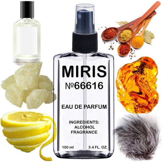 MIRIS No. 66616, Inspired by Desir du Coeur, Long-Lasting Eau de Parfum Unisex for Women and Men, Spray 3.4 Fl Oz / 100 ml