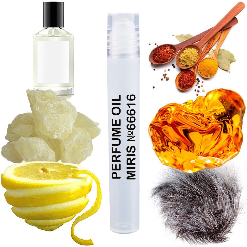 MIRIS No. 66616, Inspired by Desir du Coeur, Long-Lasting Perfume Oil Unisex for Women and Men Roll-On, Rollerball 0.34 Fl Oz / 10 ml