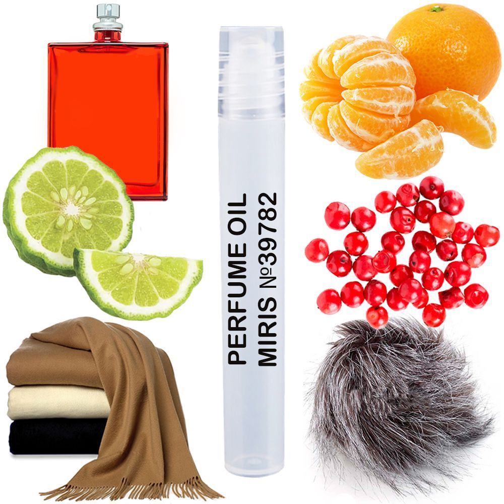MIRIS No. 39782, Inspired by Intelligence Fantasy, Long-Lasting Perfume Oil Unisex for Women and Men Roll-On, Rollerball 0.34 Fl Oz / 10 ml