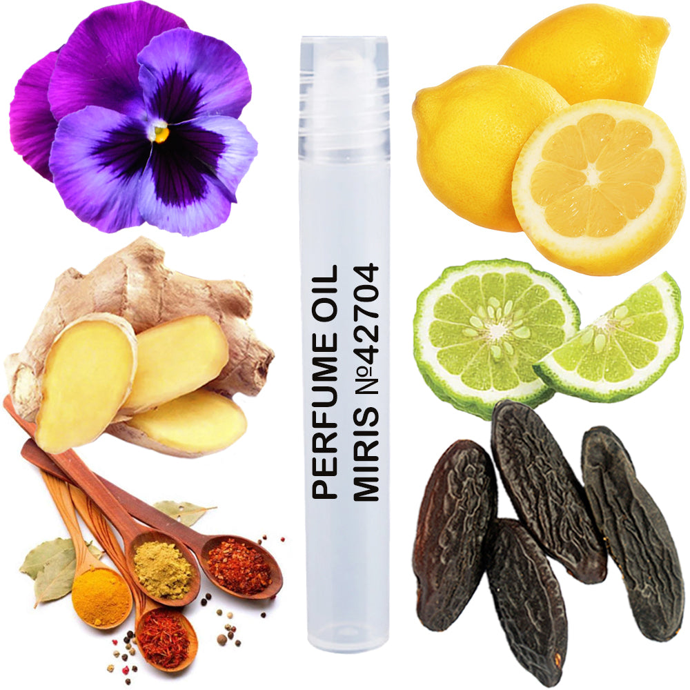 MIRIS Perfume Oil No. 42704 | Inspired | Men | Roll-On Alcohol Free | 0.34 Fl Oz