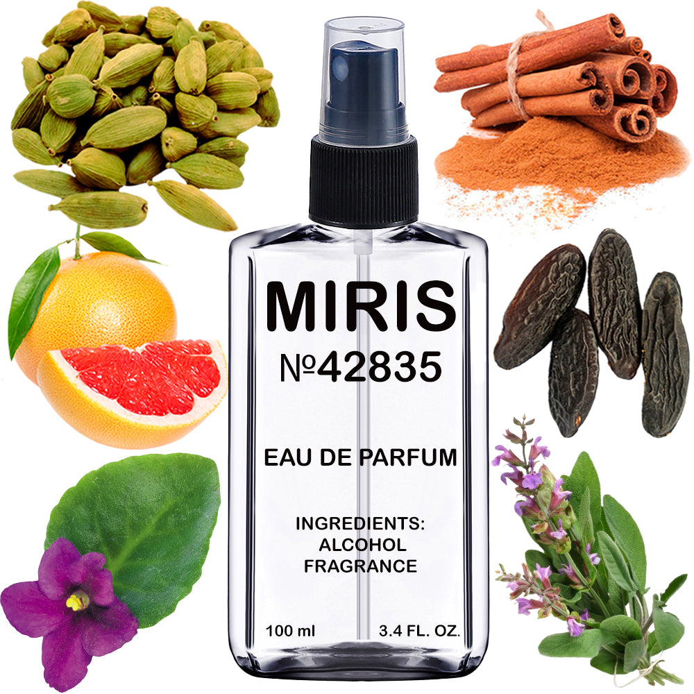 MIRIS No. 42835 | Inspired | Men Eau de Parfum | 3.4 Fl Oz