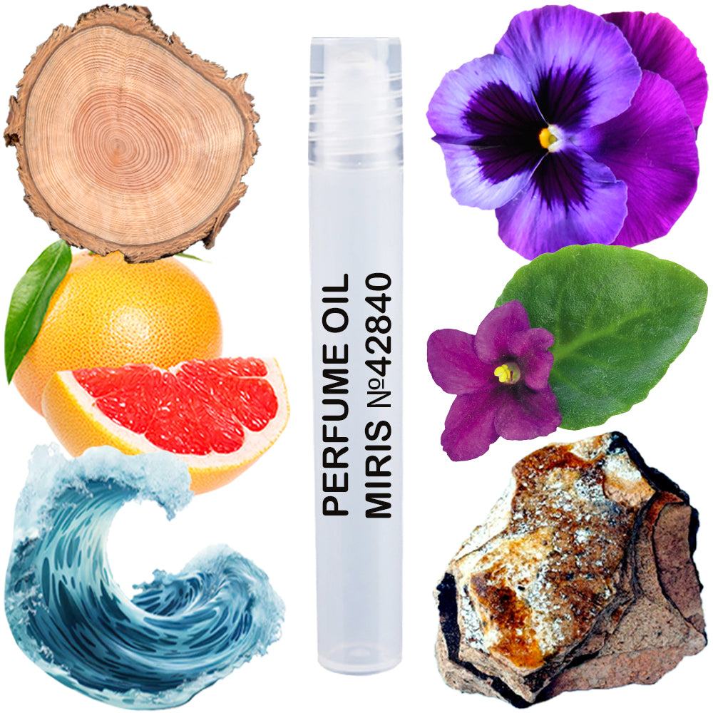 MIRIS Perfume Oil No. 42840 | Inspired | Men | Roll-On Alcohol Free | 0.34 Fl Oz