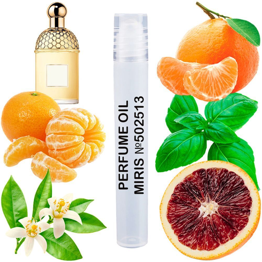 MIRIS No. 502513, Inspired by Ale Mandarine Basilic, Long-Lasting Perfume Oil for Women Roll-On, Rollerball 0.34 Fl Oz / 10 ml