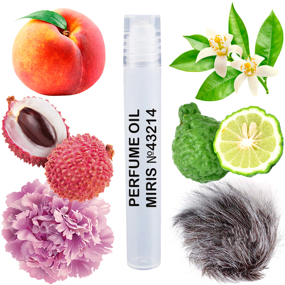 MIRIS Perfume Oil No. 43214 | Inspired | Unisex For Women and Men | Roll-On Alcohol Free | 0.34 Fl Oz
