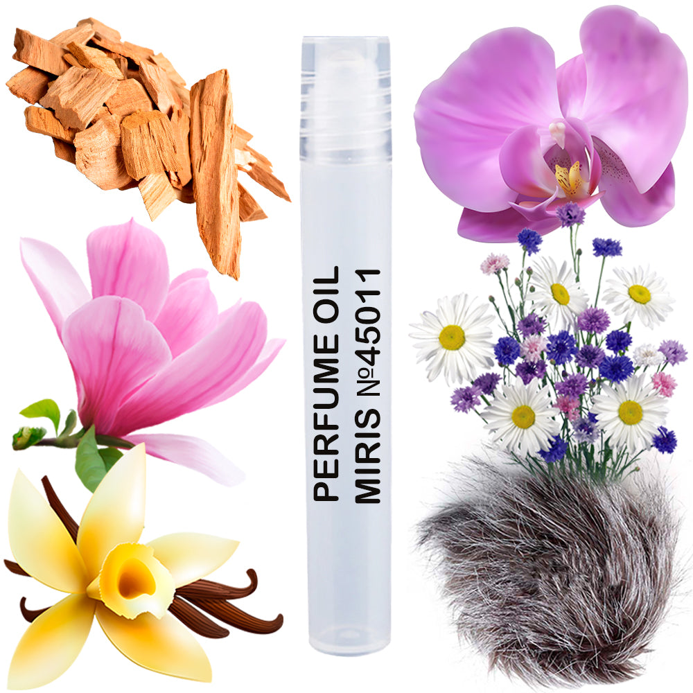 MIRIS Perfume Oil No. 45011 | Inspired | Unisex For Women and Men Roll-On Alcohol Free | 0.34 Fl Oz