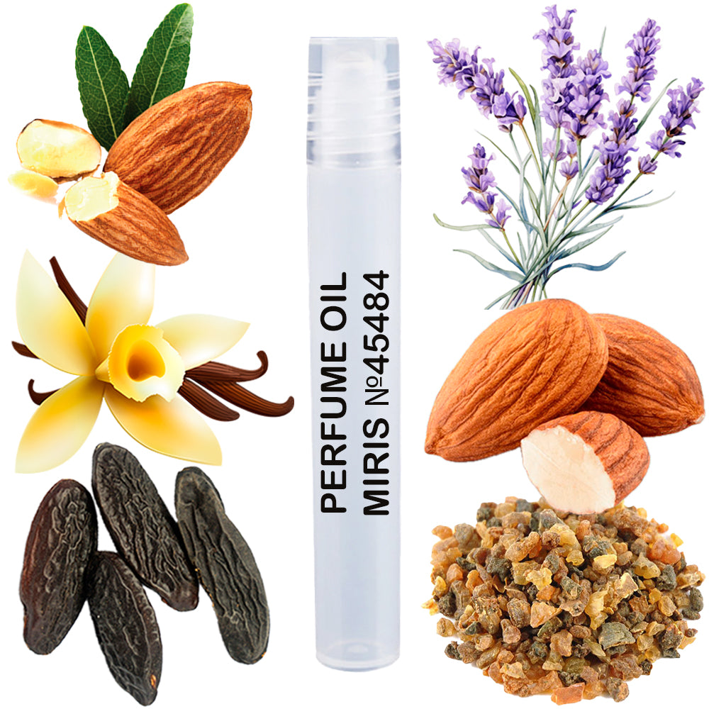 MIRIS Perfume Oil No. 45484 | Inspired | Unisex For Women and Men | Roll-On Alcohol Free | 0.34 Fl Oz