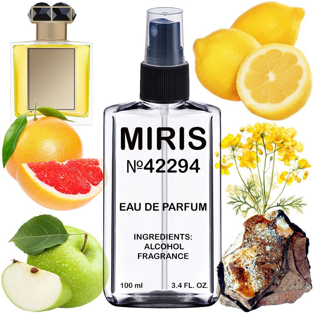 MIRIS No. 42294, Inspired by Elysium Pour Homme, Long-Lasting Eau de Parfum for Men, Spray 3.4 Fl Oz / 100 ml
