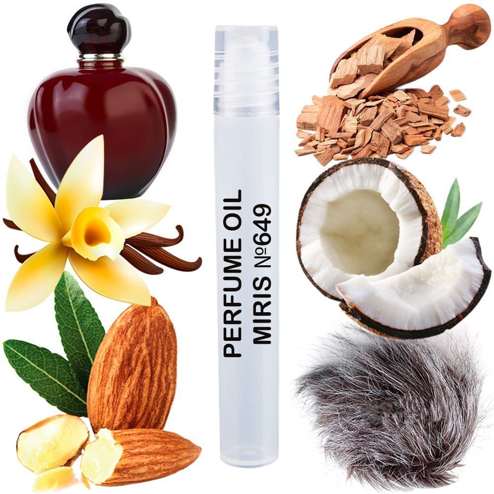 MIRIS No. 649, Inspired by Hypnotic Poiso, Long-Lasting Perfume Oil for Women Roll-On, Rollerball 0.34 Fl Oz / 10 ml