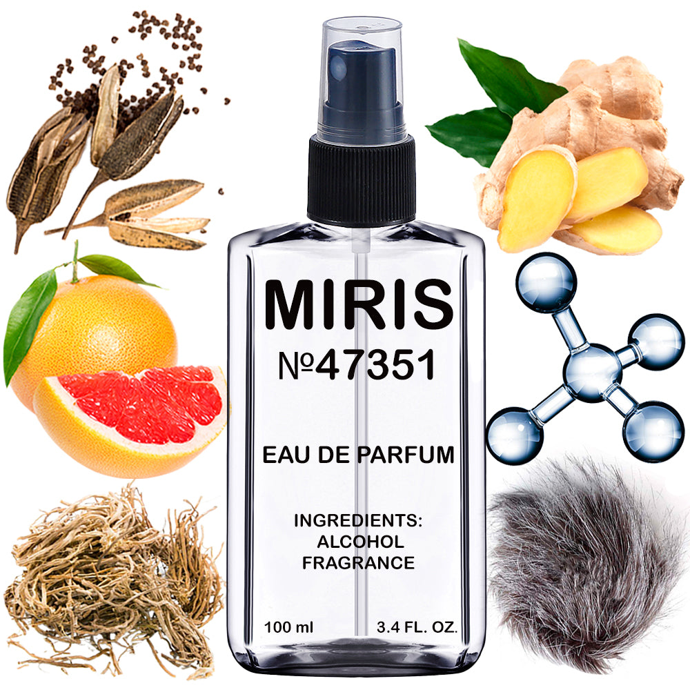 MIRIS No. 47351 | Inspired | Men Eau de Parfum | 3.4 Fl Oz
