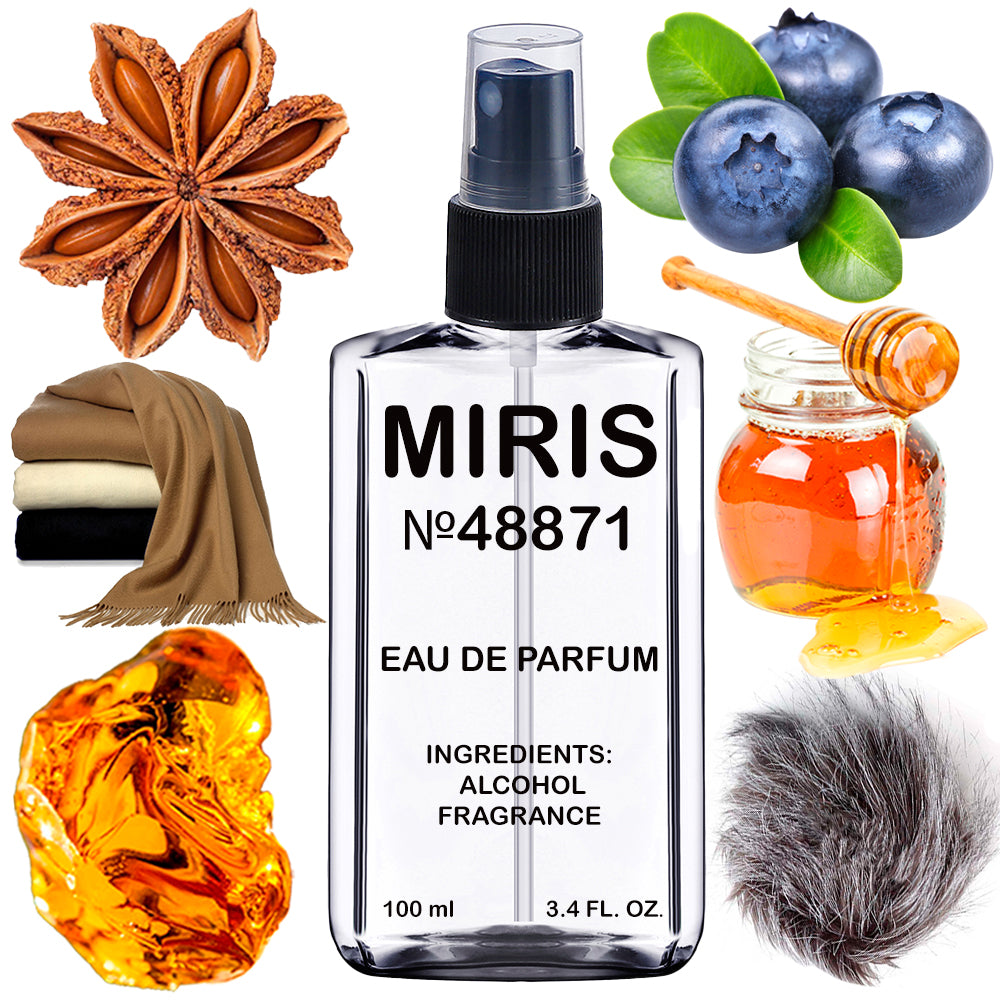 MIRIS No. 48871 | Inspired | Unisex For Women and Men Eau de Parfum | 3.4 Fl Oz