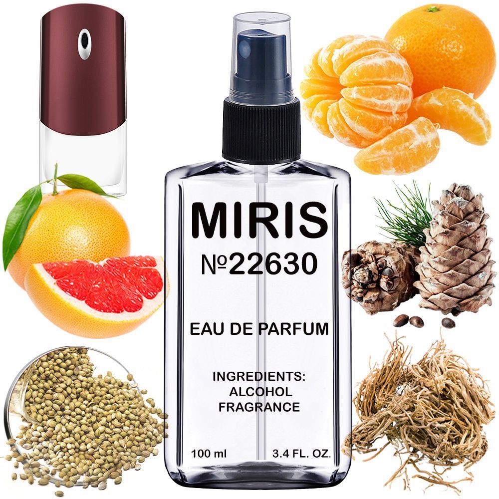 MIRIS No. 22630, Inspired by Gvn Pour Homme, Long-Lasting Eau de Parfum for Men, Spray 3.4 Fl Oz / 100 ml