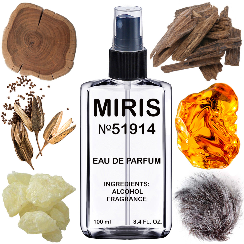 MIRIS No. 51914 | Inspired | Unisex For Women and Men Eau de Parfum | 3.4 Fl Oz