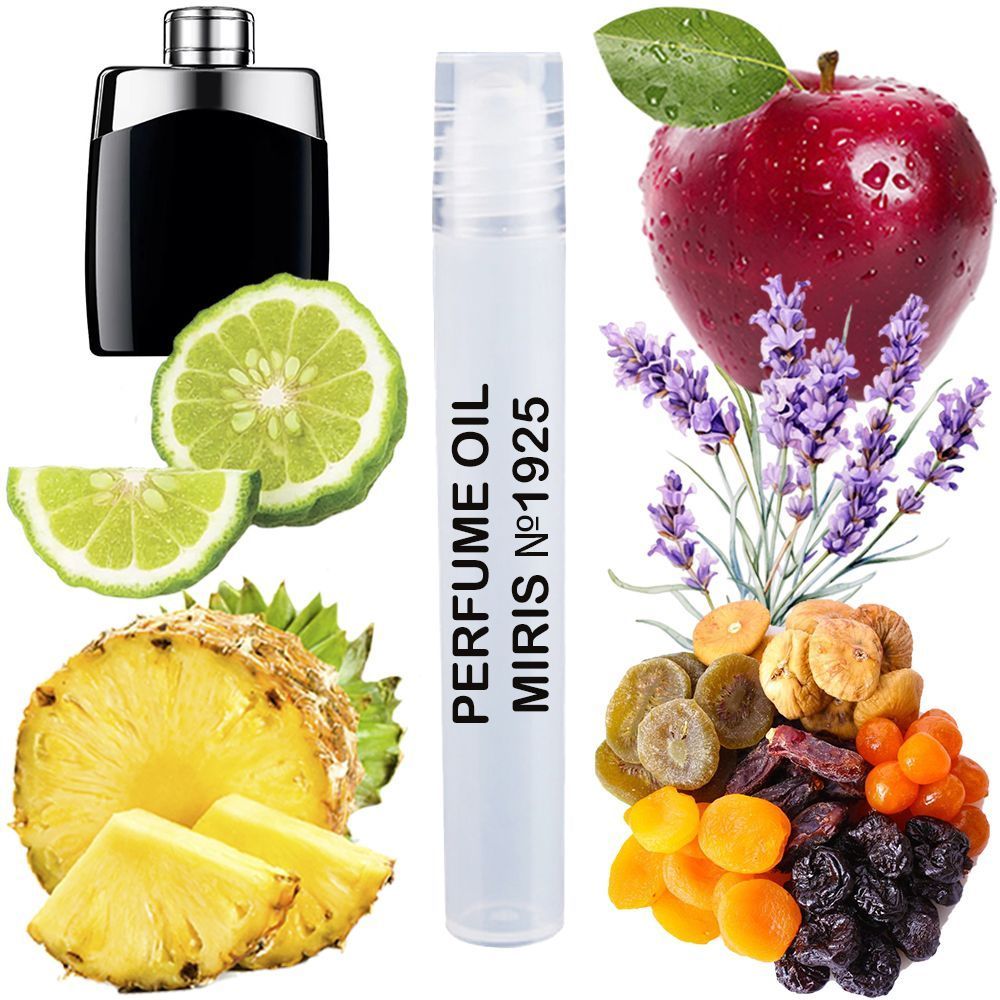 MIRIS No. 1925, Inspired by Legend, Long-Lasting Perfume Oil for Men Roll-On, Rollerball 0.34 Fl Oz / 10 ml