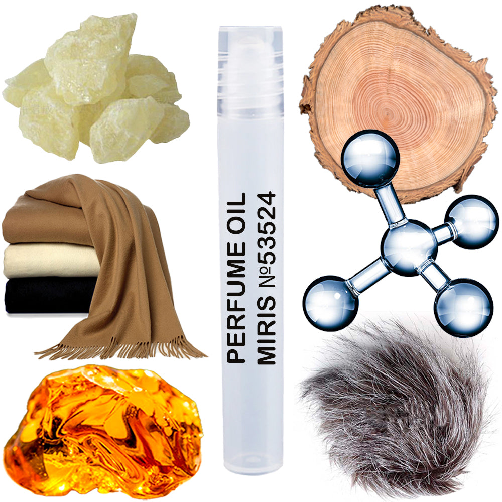 MIRIS Perfume Oil No. 53524 | Inspired | Unisex For Women and Men Roll-On Alcohol Free | 0.34 Fl Oz