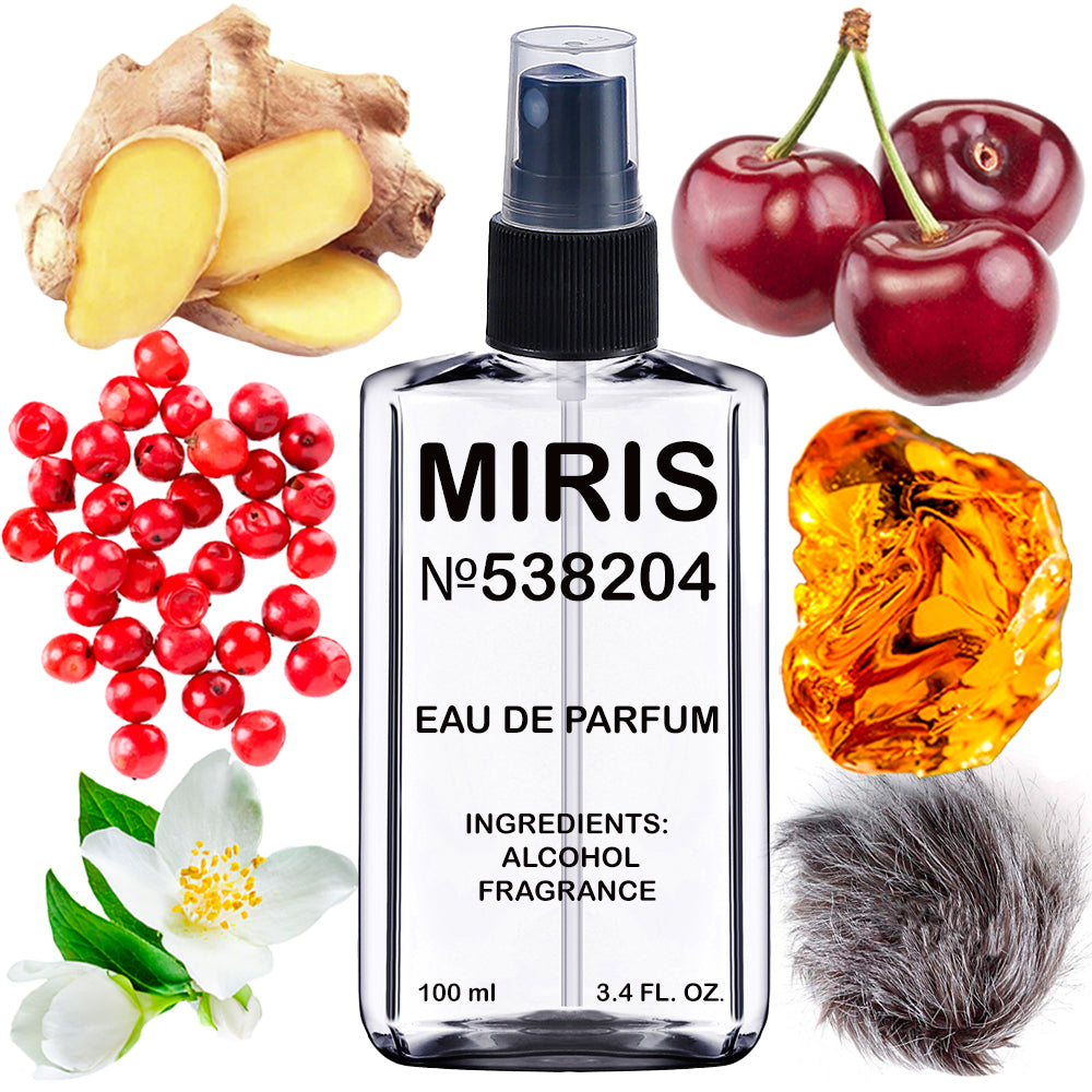 MIRIS No. 538204 | Inspired | Unisex For Women and Men Eau de Parfum | 3.4 Fl Oz