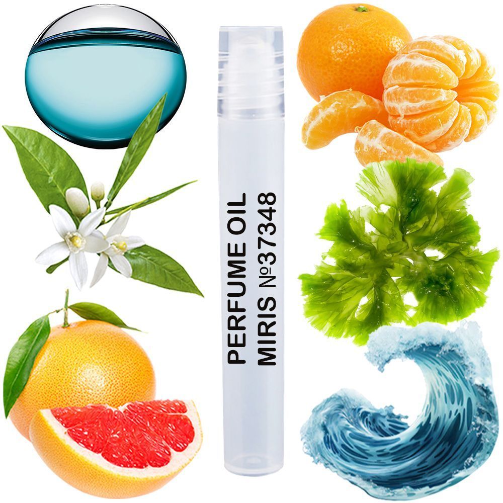MIRIS No. 37348, Inspired by Aqua Pour Homme Marine, Long-Lasting Perfume Oil for Men Roll-On, Rollerball 0.34 Fl Oz / 10 ml