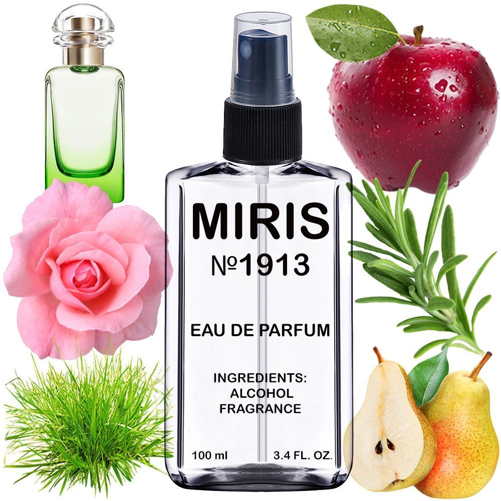 MIRIS No. 1913, Inspired by Un Jardin Sur Le Toit, Long-Lasting Eau de Parfum Unisex for Women and Men, Spray 3.4 Fl Oz / 100 ml