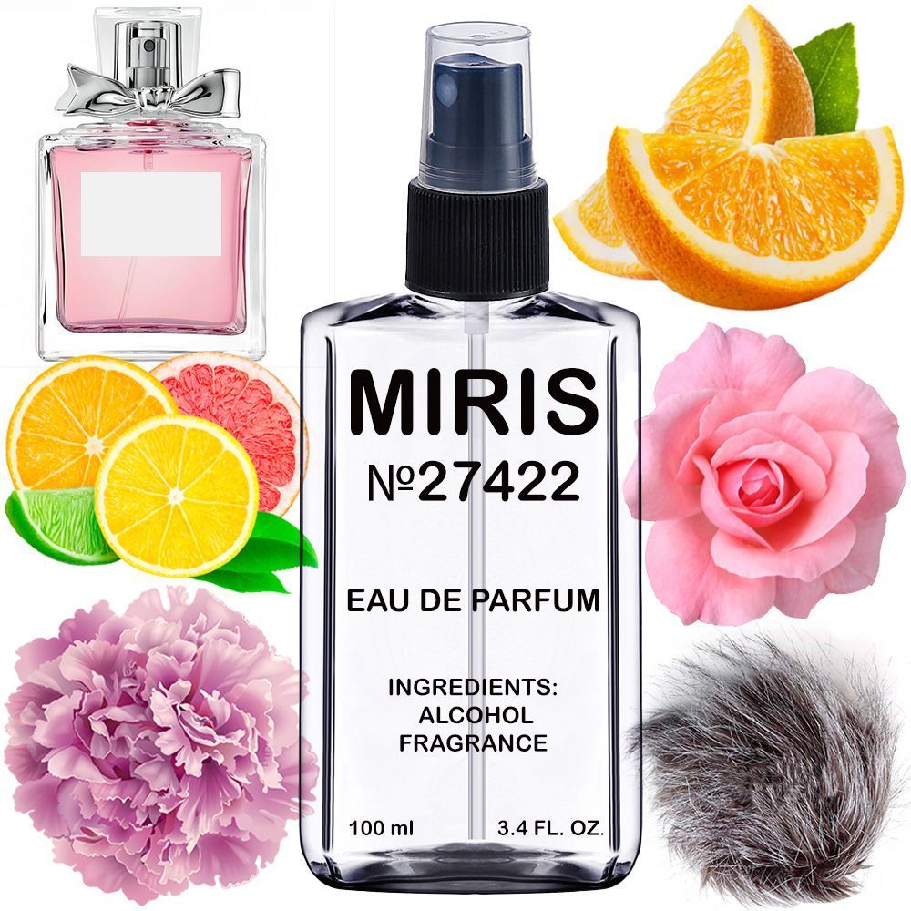 MIRIS No. 27422, Inspired by Miss Blooming Bouquet, Long-Lasting Eau de Parfum for Women, Spray 3.4 Fl Oz / 100 ml