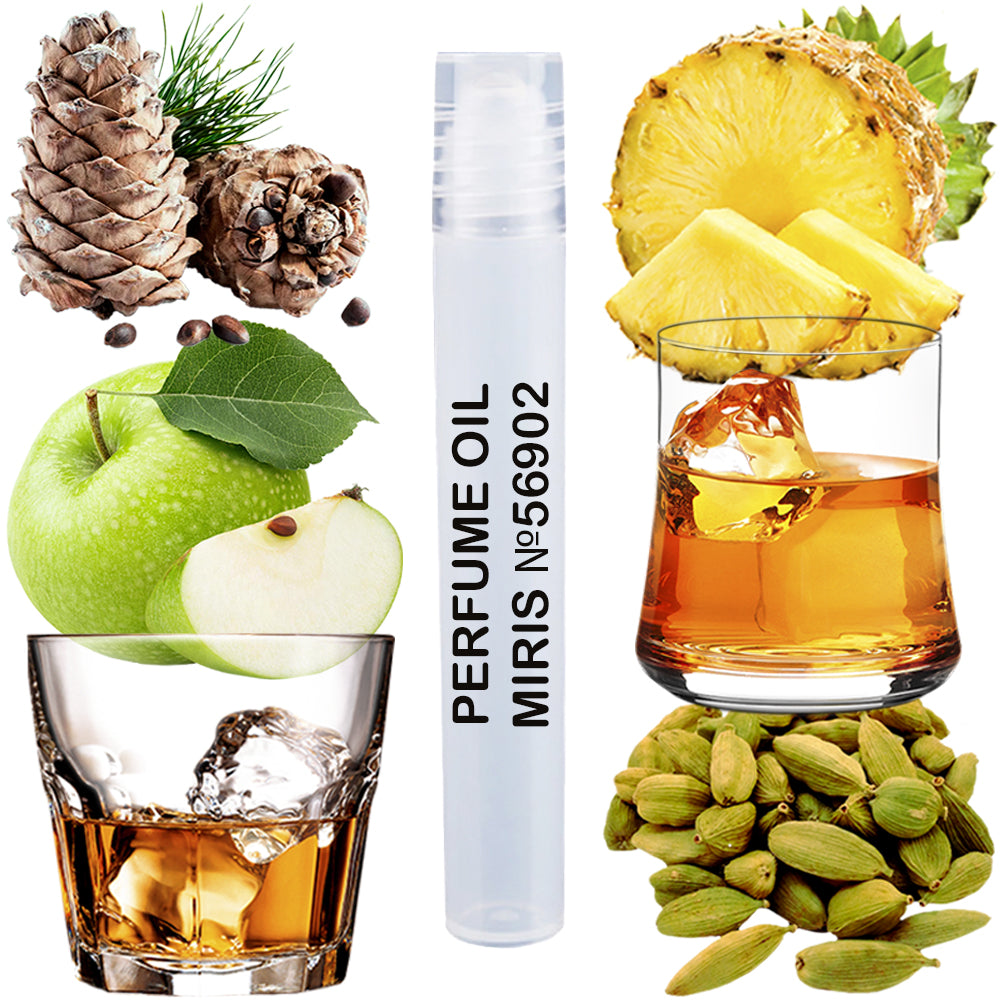 MIRIS Perfume Oil No. 56902 | Inspired | Unisex For Women and Men Roll-On Alcohol Free | 0.34 Fl Oz