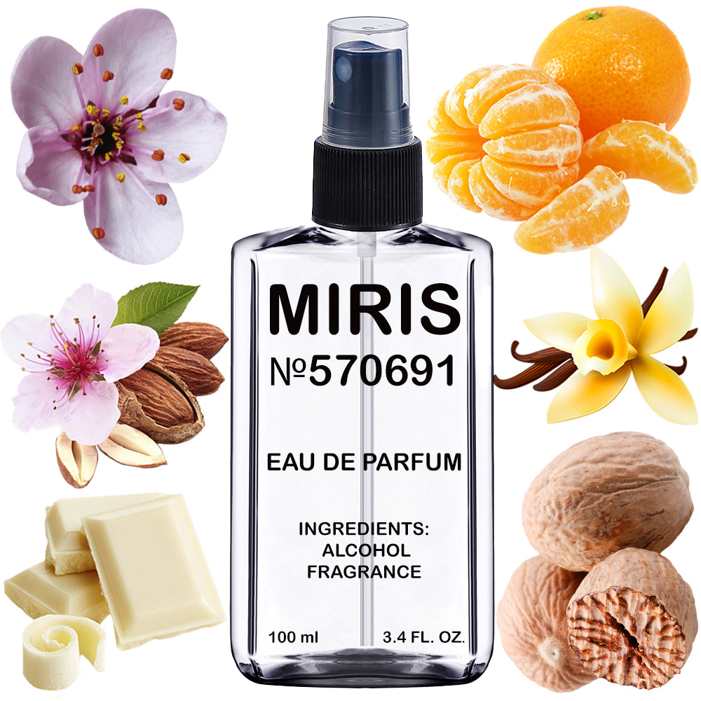 MIRIS No. 570691 | Inspired | Unisex For Women and Men Eau de Parfum | 3.4 Fl Oz