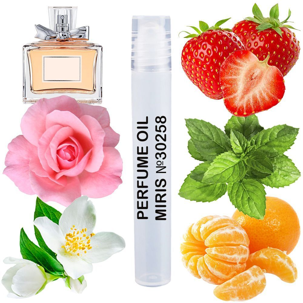 MIRIS No. 30258, Inspired by Cherie Edp, Long-Lasting Perfume Oil for Women Roll-On, Rollerball 0.34 Fl Oz / 10 ml