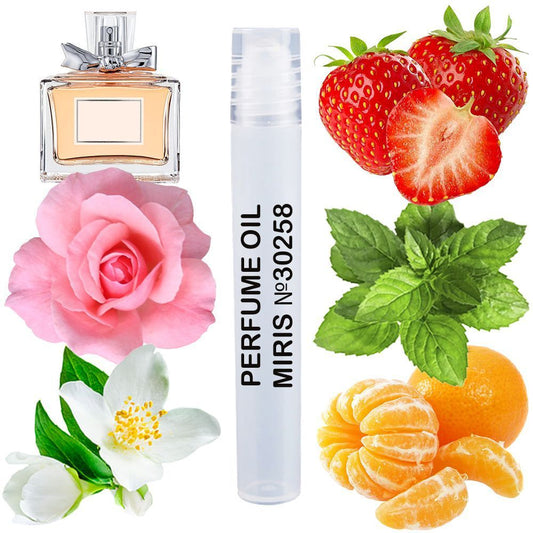 MIRIS No. 30258, Inspired by Cherie Edp, Long-Lasting Perfume Oil for Women Roll-On, Rollerball 0.34 Fl Oz / 10 ml