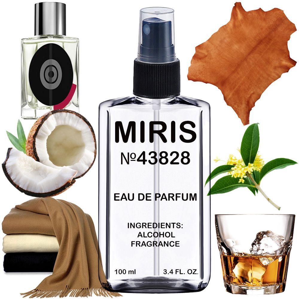 MIRIS No. 43828, Inspired by Dangerous Complicity, Long-Lasting Eau de Parfum Unisex for Women and Men, Spray 3.4 Fl Oz / 100 ml