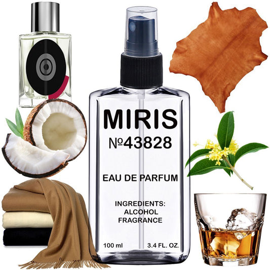 MIRIS No. 43828, Inspired by Dangerous Complicity, Long-Lasting Eau de Parfum Unisex for Women and Men, Spray 3.4 Fl Oz / 100 ml