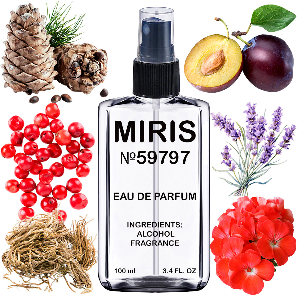 MIRIS No. 59797 | Inspired | Men Eau de Parfum | 3.4 Fl Oz