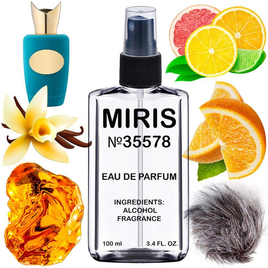 MIRIS No. 35578, Inspired by Erba Pura, Long-Lasting Eau de Parfum Unisex for Women and Men, Spray 3.4 Fl Oz / 100 ml
