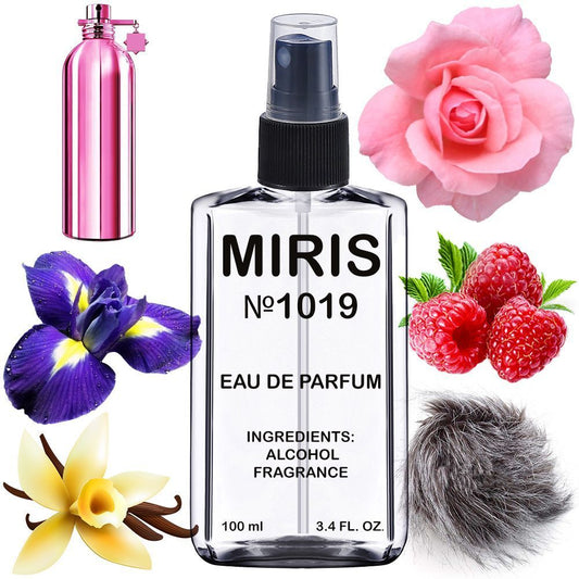 MIRIS No. 1019, Inspired by Pink Extasy, Long-Lasting Eau de Parfum for Women, Spray 3.4 Fl Oz / 100 ml