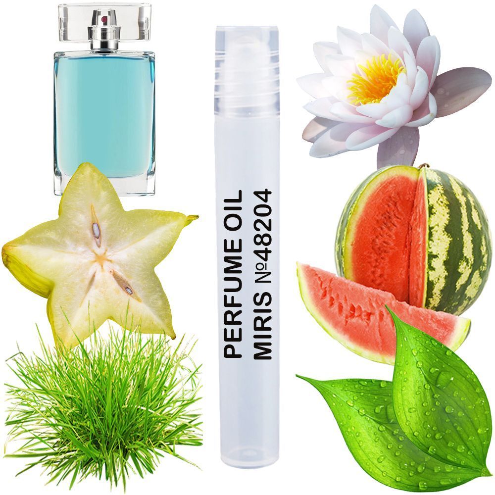 MIRIS No. 48204, Inspired by Into the Blue, Long-Lasting Perfume Oil for Women Roll-On, Rollerball 0.34 Fl Oz / 10 ml