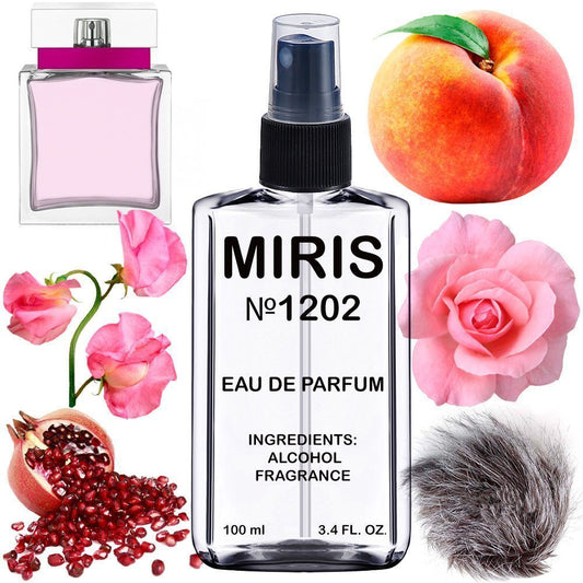 MIRIS No. 1202, Inspired by So Essential, Long-Lasting Eau de Parfum for Women, Spray 3.4 Fl Oz / 100 ml