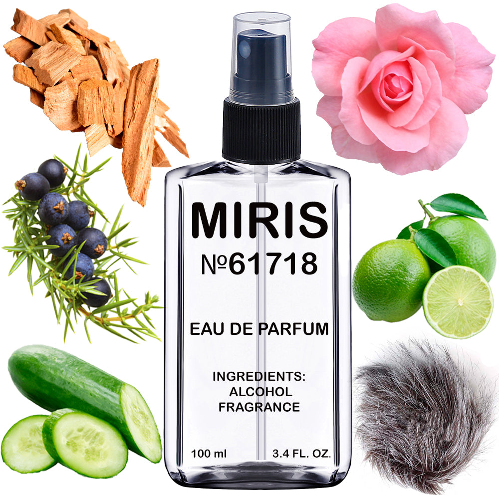 MIRIS No. 61718 | Inspired | Unisex For Women and Men Eau de Parfum | 3.4 Fl Oz