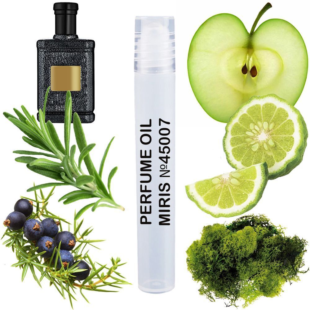 MIRIS No. 45007, Inspired by Cosa Nostra, Long-Lasting Perfume Oil for Men Roll-On, Rollerball 0.34 Fl Oz / 10 ml