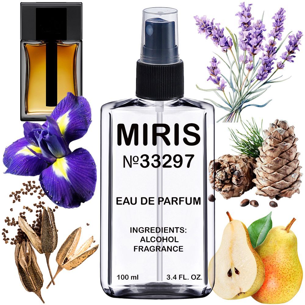 MIRIS No. 33297, Inspired by Di Homme Intense 2011, Long-Lasting Eau de Parfum for Men, Spray 3.4 Fl Oz / 100 ml