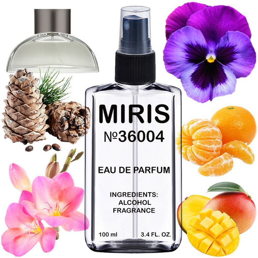 MIRIS No. 36004, Inspired by Bos Woman, Long-Lasting Eau de Parfum for Women, Spray 3.4 Fl Oz / 100 ml