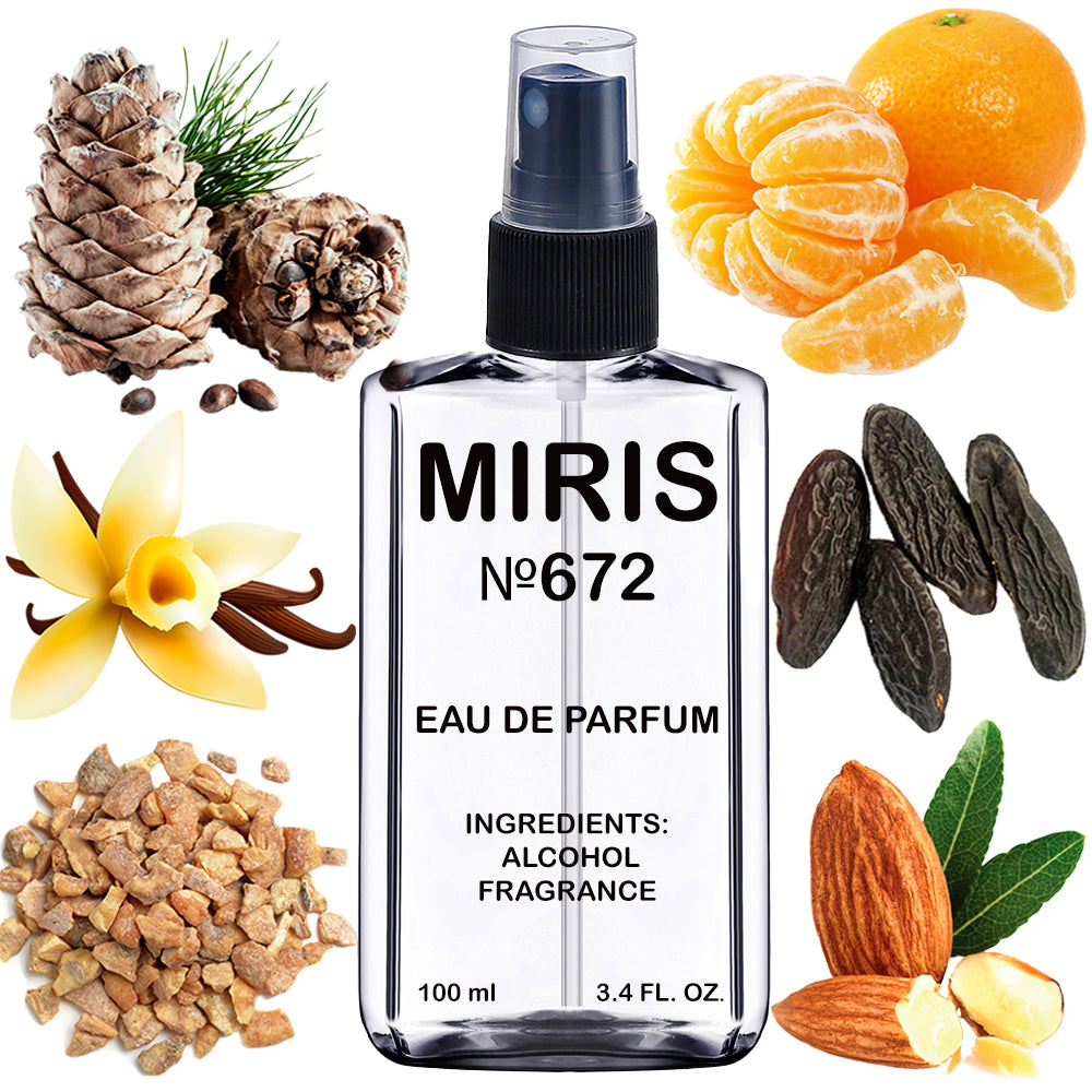 MIRIS No. 672 | Inspired | Men Eau de Parfum | 3.4 Fl Oz