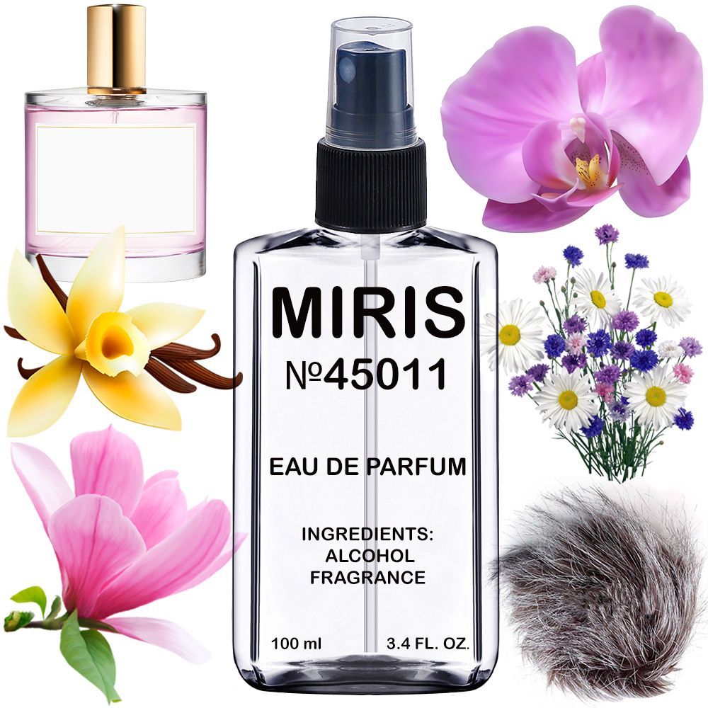 MIRIS No. 45011, Inspired by Molec 070 07, Long-Lasting Eau de Parfum Unisex for Women and Men, Spray 3.4 Fl Oz / 100 ml