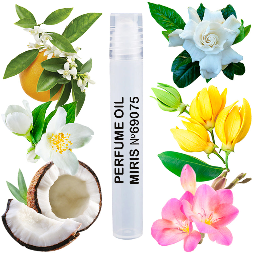 MIRIS Perfume Oil No. 69075 | Inspired | Unisex For Women and Men Roll-On Alcohol Free | 0.34 Fl Oz