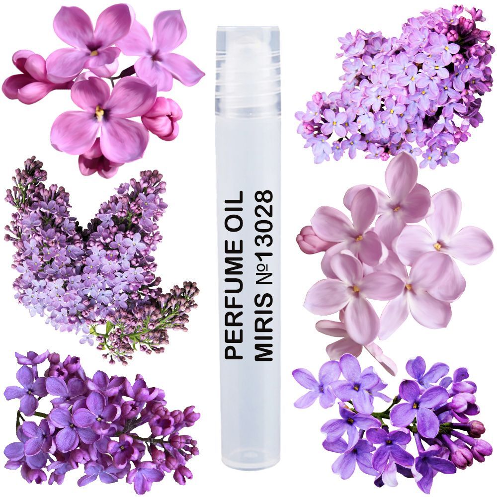 MIRIS Perfume Oil No. 13028 Lilac Unisex For Women and Men | Roll-On Alcohol Free | 0.34 Fl Oz