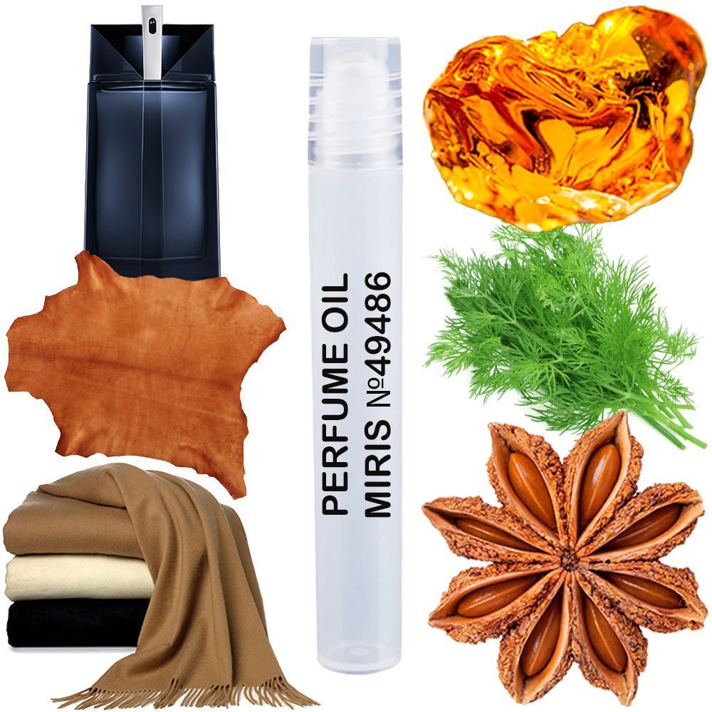 MIRIS No. 49486, Inspired by Alien Man, Long-Lasting Perfume Oil for Men Roll-On, Rollerball 0.34 Fl Oz / 10 ml